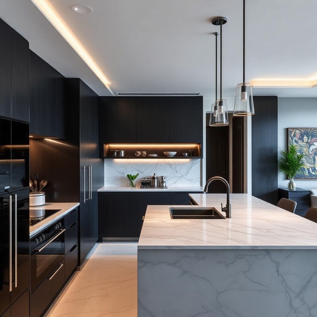 Cozinha Ornare — Oro Ilha Pura by Ornare
